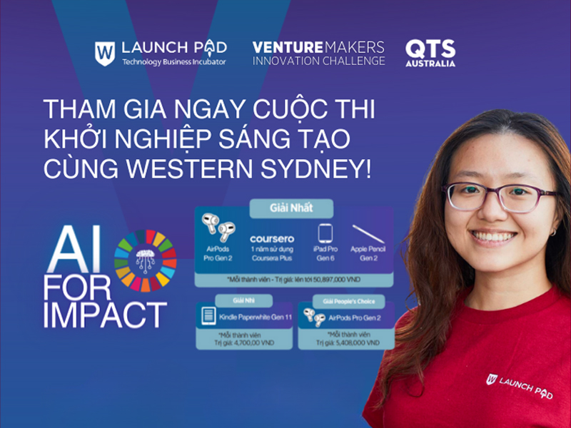 WSU Venture Makers – “Thử thách Sáng tạo, Cùng AI tạo Tác động”