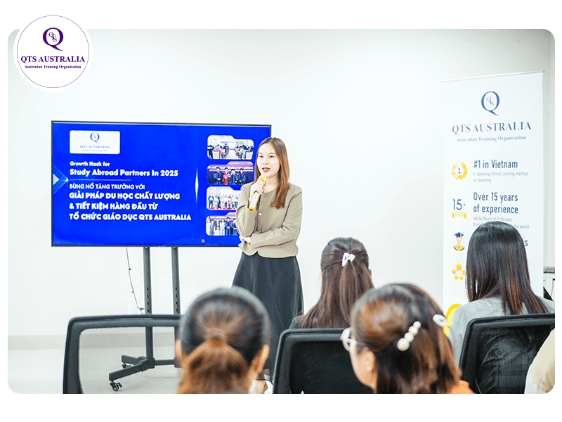 Giám đốc tuyển sinh QTS Diploma chia sẻ phương diện hỗ trợ học viên 