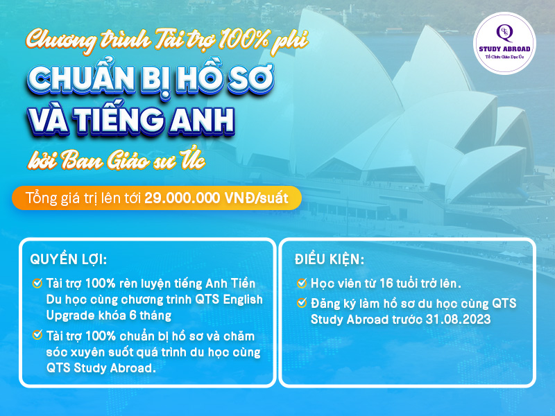 Học bổng Khuyến học 100% Global E-Excellence từ Quỹ Ban Giáo sư Úc