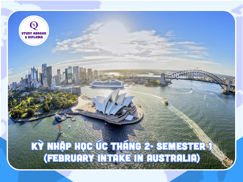 Kỳ nhập học Úc tháng 2
