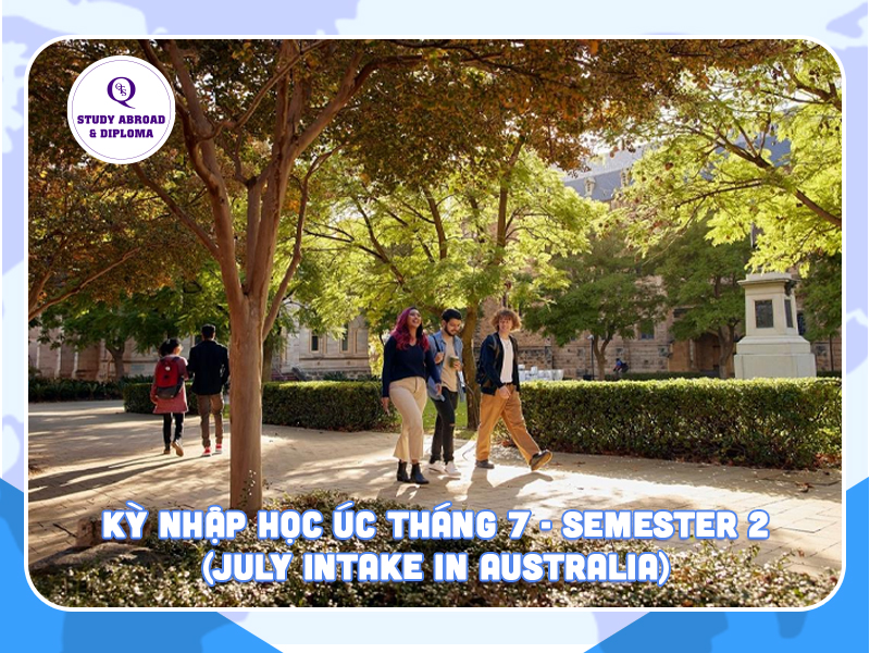 Kỳ nhập học Úc tháng 7