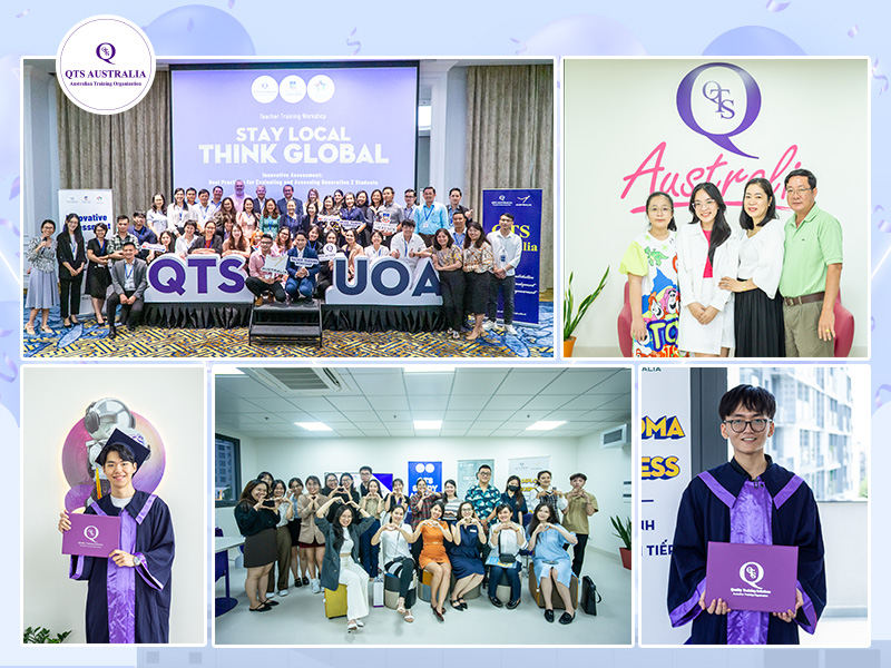QTS Australia tự hào bước qua năm 2023 với nhiều thành tựu ấn tượng trong lĩnh vực giáo dục.