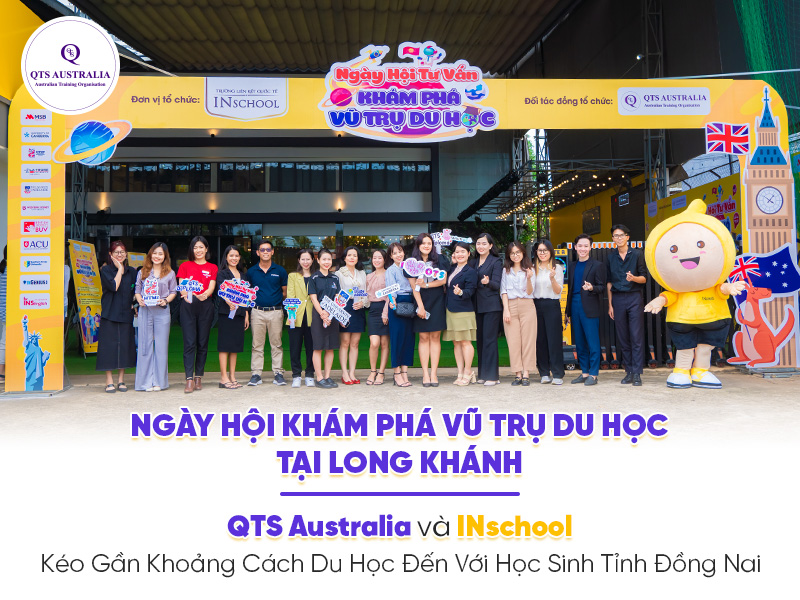 Ngày hội khám phá vũ trụ du học 2023 QTS Australia và INschool