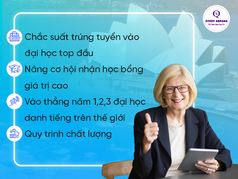 Những đặc quyền vượt trội chỉ có tại QTS Study Abroad mang đến cho học viên Việt