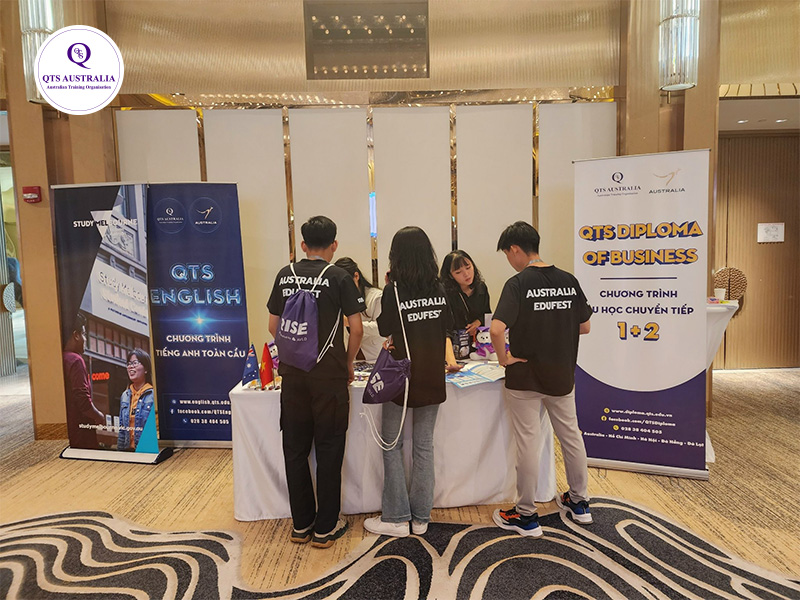 QTS Australia giao lưu cùng các bạn học sinh sinh viên tại sự kiện