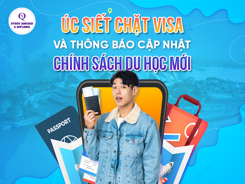 |Úc siết chặt visa du học sinh - Tăng điểm số tiếng anh|Ban hành và áp dụng bài test độ trung thực của visa 500 - Genuine Student Test|Chuẩn bị và trau dồi tiếng Anh từ sớm
