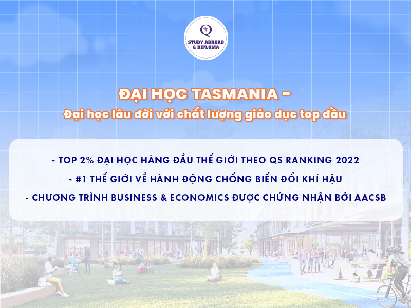 University of Tasmania - Đại học lâu đời với chất lượng giáo dục top đầu