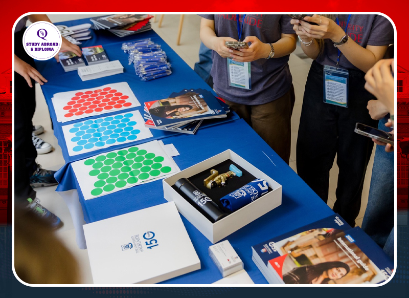 Checkin tại sự kiện UoA Open Day 2024 tại Việt Nam