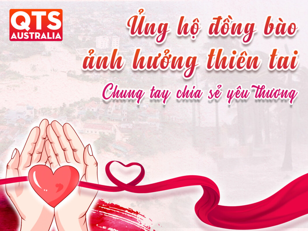 QTS Australia chung tay ủng hộ đồng bào ảnh hưởng thiên tai