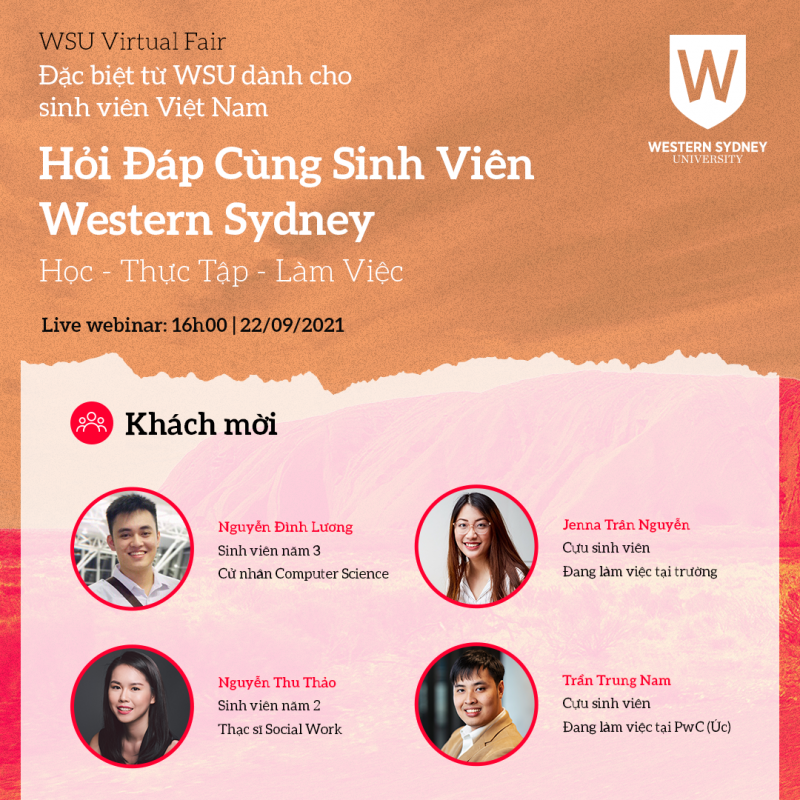 [WSU Virtual Fair] Chat with WSU Insiders: Study, Internship, and Work (Vietnamese session)