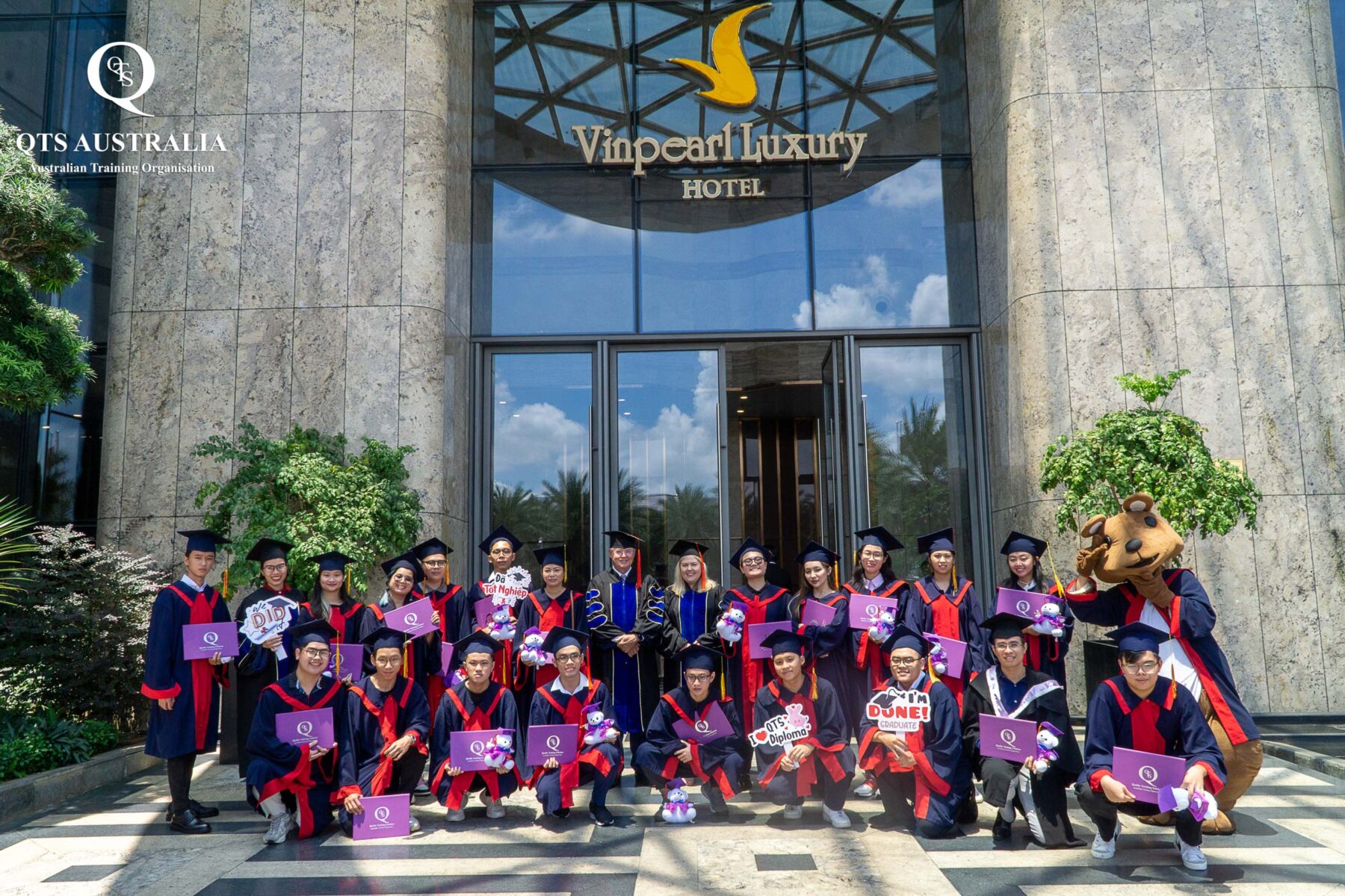 Lễ tốt nghiệp QTS Diploma