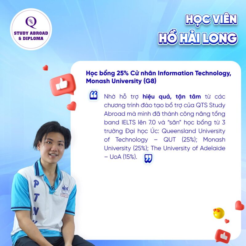 QTS Students Ho Hai Long