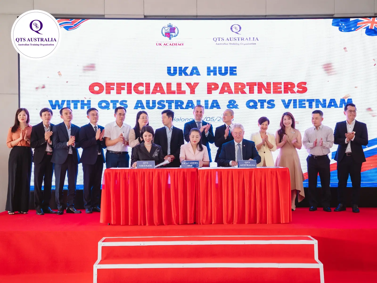 QTS Australia ký kết hợp tác chiến lược với UK Academy Huế