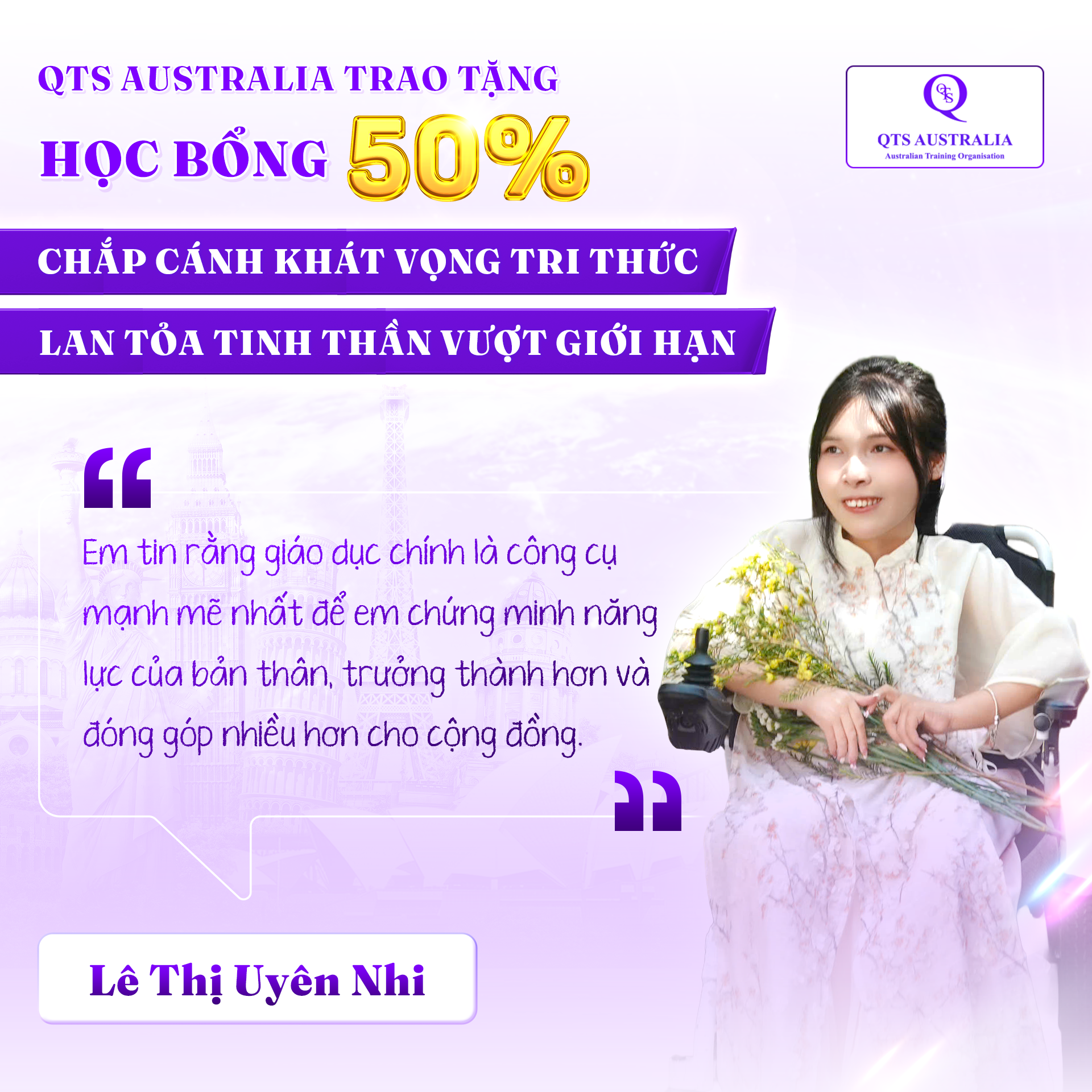 Học viên Lê Thị Uyên Nhi