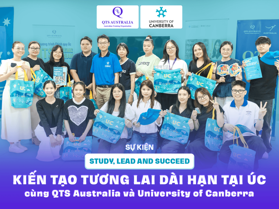 Sự kiện Study, Lead & Succeed - University of Canberra