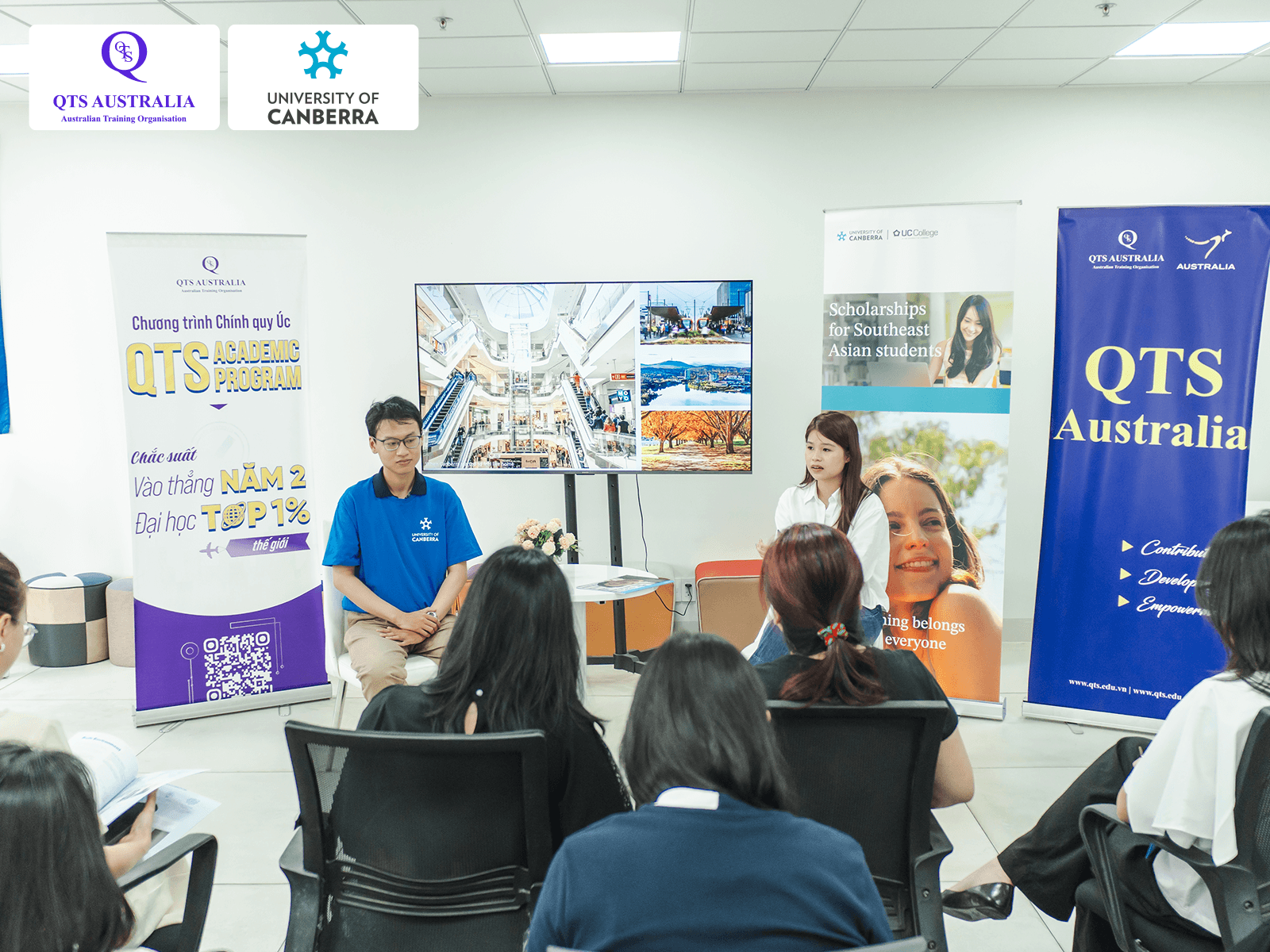 Sự kiện Study, Lead & Succeed - University of Canberra